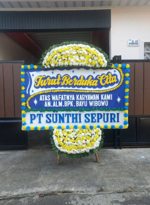 Papan Bunga Duka di Sebawi