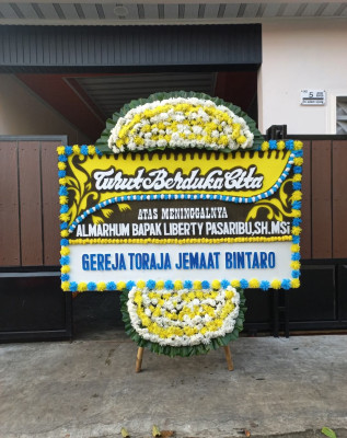 Papan Bunga Duka di Sebawi